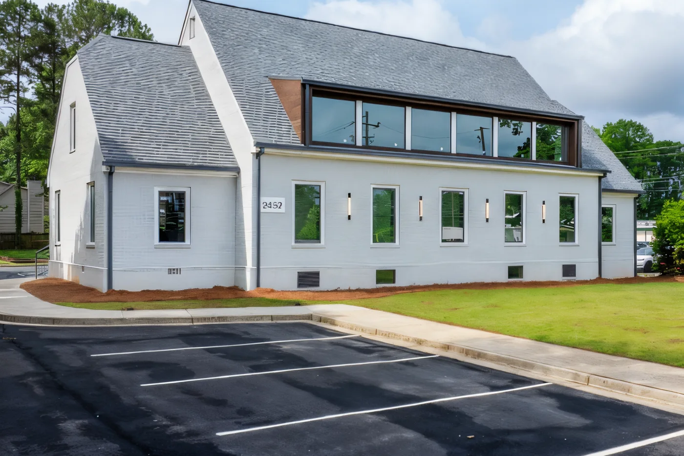 Titanium Dental Implants and Periodontics office building
